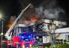 На Хмельниччині згорів ресторан: причини поки не називають