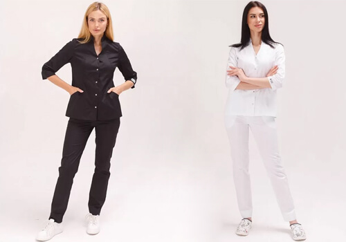 Які можуть бути жіночі медичні костюми? «Білий Халат» називає декілька моделей