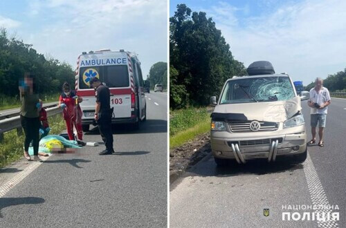На Хмельниччині автівка наїхала на дорожнього робітника: чоловік загинув