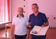 Колектив Хмельницького обласного госпіталю ветеранів війни приймав вітання із професійним святом