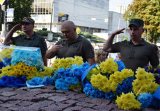 Нацгвардійці у Хмельницькому відзначили День Незалежності України