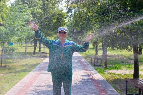 У Нетішинській громаді водяна арка встояла лише день