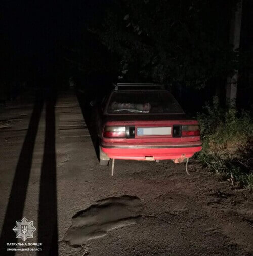 Вже позбавляли водійських прав, а він знову попався нетверезим: у Хмельницькому зупинили водія