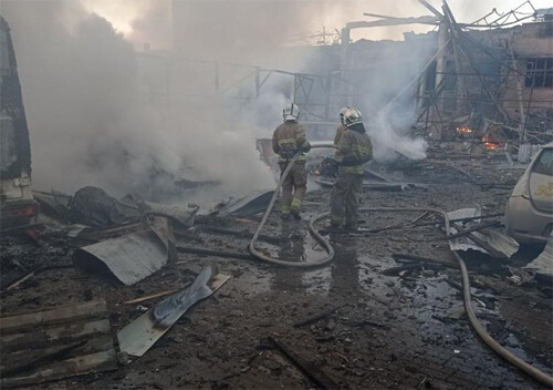 Поліція показала наслідки ударів рашистів у сусідній із Хмельниччиною області