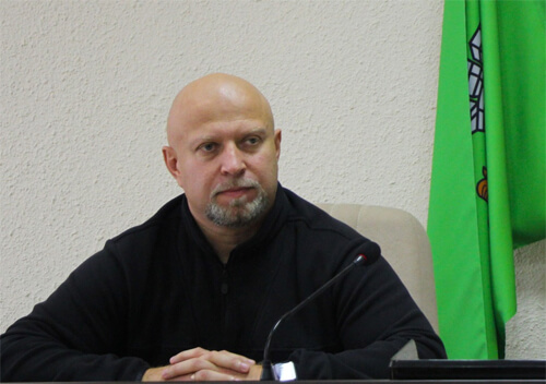 На Шепетівщині представили начальника міської військової адміністрації, якого призначив Президент України
