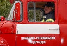 На Хмельниччині місцеву пожежну команду очолив рятувальник на пенсії