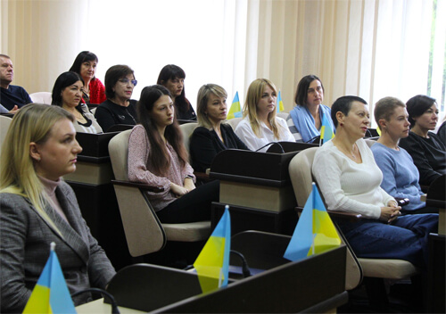 На Шепетівщині представили начальника міської військової адміністрації, якого призначив Президент України