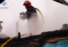 На Шепетівщині сталася пожежа через порушення монтажу нагрівальної печі та димаря