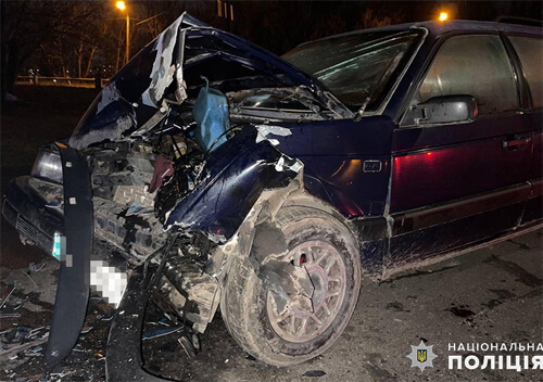 На Хмельниччині у ДТП травмувався літній водій іномарки