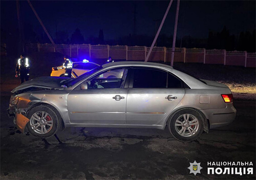 На Хмельниччині у ДТП травмувався літній водій іномарки