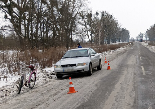 На Шепетівщині травмувалася 51-річна велосипедистка