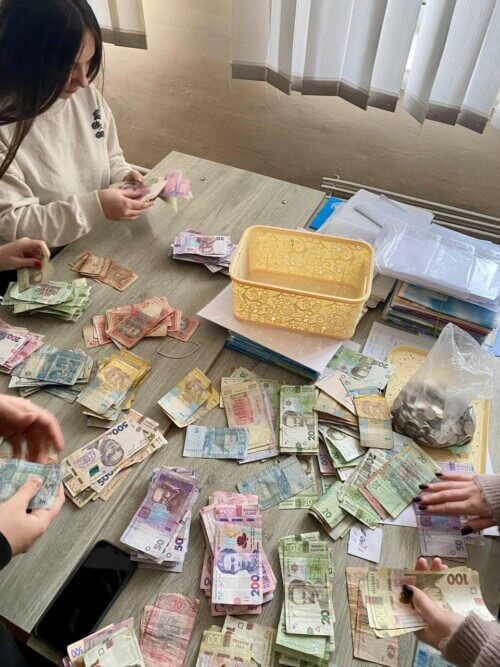У Судилківському ліцеї на підтримку захисників зібрали 50 тисяч гривень