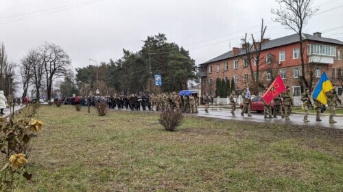 На Шепетівщині віддали останню шану загиблому матросу