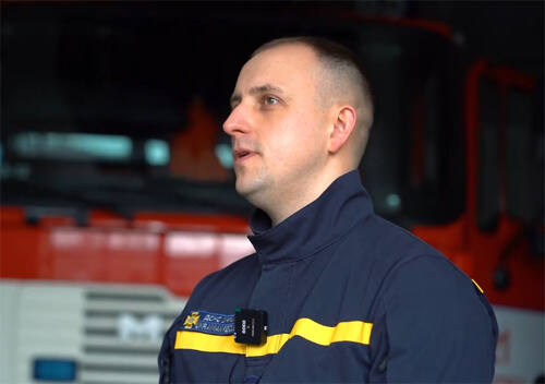 Молодого рятувальника повномасштабна війна застала у Шепетівці на чергуванні