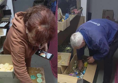 На Шепетівщині команда пенсіонерів-активістів виготовила тисячі окопних свічок