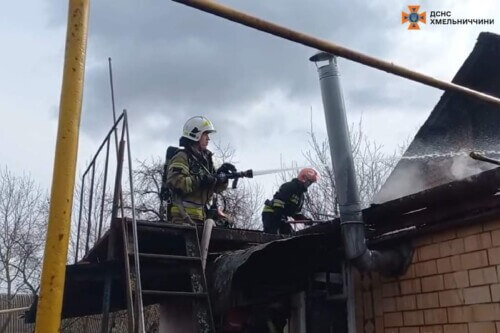 На Хмельниччині тричі за добу палали житлові будинки