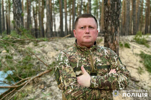 Очільник поліції Хмельниччини розповів, як несе службу разом із колегами на лінії фронту