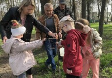 У Грицівській громаді на честь загиблих захисників України висадили дерева