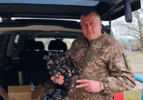 Громада на Шепетівщині передала на фронт бойових «пташок»