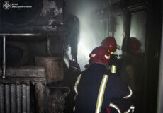 На Хмельниччині під час пожежі локомотиву травмувалися машиністи