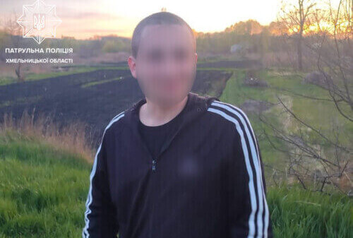 Полісменів Хмельниччини зацікавив молодик, який змінив свої плани