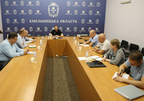 На Хмельниччині відбулася зустріч посадовців стосовно енергетичної безпеки області