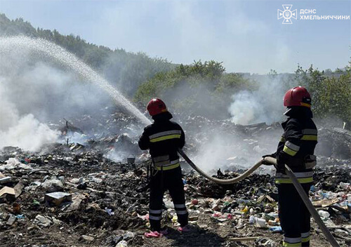 На Хмельниччині на місці пожежі травмувався чоловік