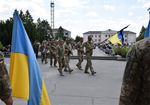 У День Героїв Шепетівка прощалася із загиблим захисником