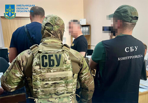 У Хмельницькому посадовця міської ради затримали під час передачі розвідданих фсб рф
