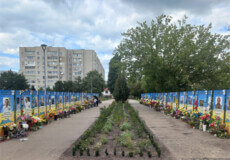 Ні сорому, ні совісті: на Шепетівщині викрали з Алеї Героїв букети та іменні іграшки