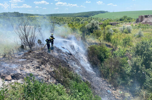 На Хмельниччині за добу сталося 7 пожеж: деякі з них були масштабні