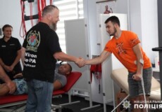 «Ви захищаєте не лише Україну, а й всю Європу»: до полісменів Хмельниччини завітали колеги з Німеччини