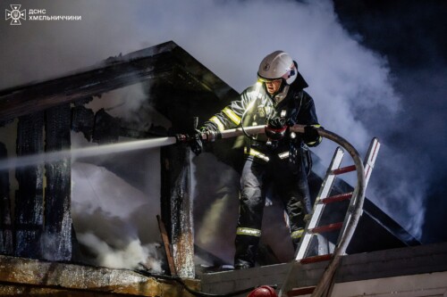 У Хмельницькому вночі сталася масштабна пожежа