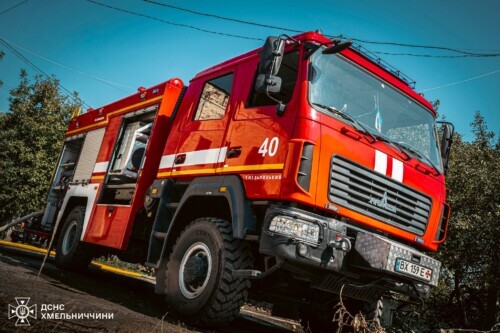 У Хмельницькому загорівся трансформатор