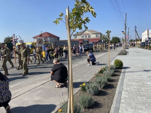 У Судилкові віддали останню шану загиблому Захиснику Юрію Ждановичу