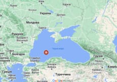 Сьогодні у Чорному морі стався сильно помірний землетрус