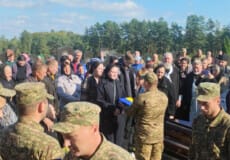 На Шепетівщині провели в останню путь загиблого на війні нацгвардійця