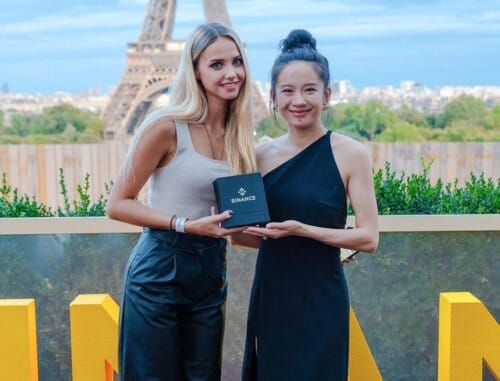 Катерина Шухніна фото з премії топ крипто блогер серед жінок