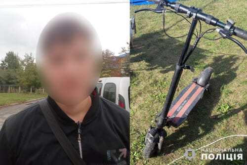 В Ізяславі неповнолітній самокатчик травмував жінку
