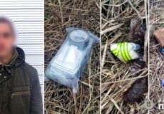 У Хмельницькому чоловік, побачивши патрульних, викидав все з машини
