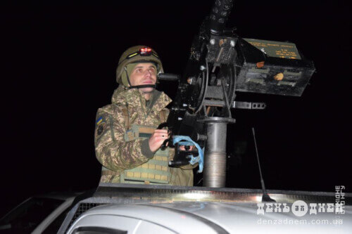 Хмельницькі гвардійці провели нічні тренування мобільних вогневих груп