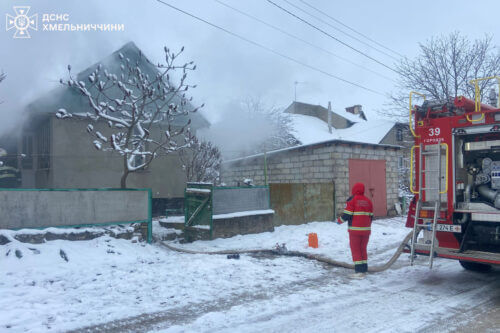 На Хмельниччині за добу під час пожеж згоріли двоє чоловіків