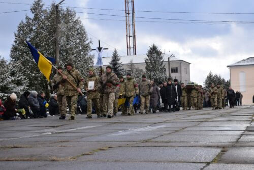 У Шепетівці попрощалися із Захисником, який загинув наступного дня після відправки на бойове завдання