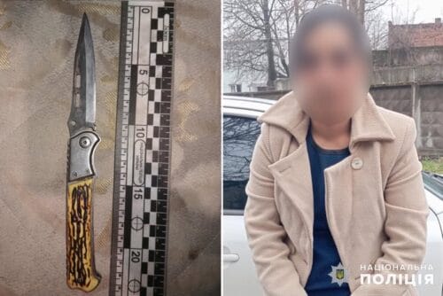 На Хмельниччині молода жінка всадила ніж у живіт знайомому