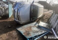 На Хмельниччині чоловік взяв без дозволу авто своєї колеги, але не розрахував «сили»