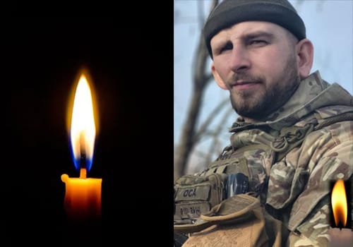 Громада на Шепетівщині прощалася із захисником на позивний «ОСА»
