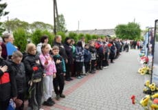 У Пліщині портрети загиблих земляків поповнили Алею Пам’яті