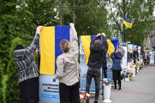 У Пліщині портрети загиблих земляків поповнили Алею Пам’яті