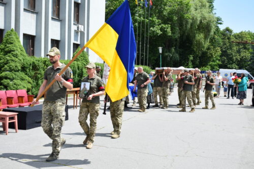 Загинув, захищаючи країну: Шепетівка в жалобі за Андрієм Вільбіцьким