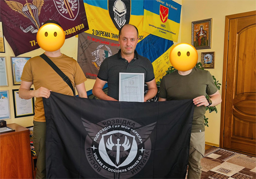 Воїни розвідки прийшли до міського голови Шепетівки